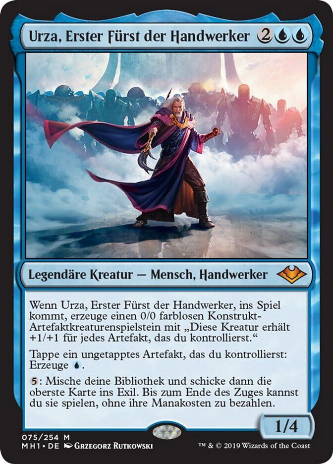 Urza, Lord High Artificer - MH1 75 Urza, Lord High Artificer - MH1 75