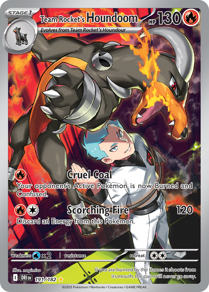 Team Rocket’s Houndoom - 191/182 - EN Team Rocket’s Houndoom - 191/182 - EN