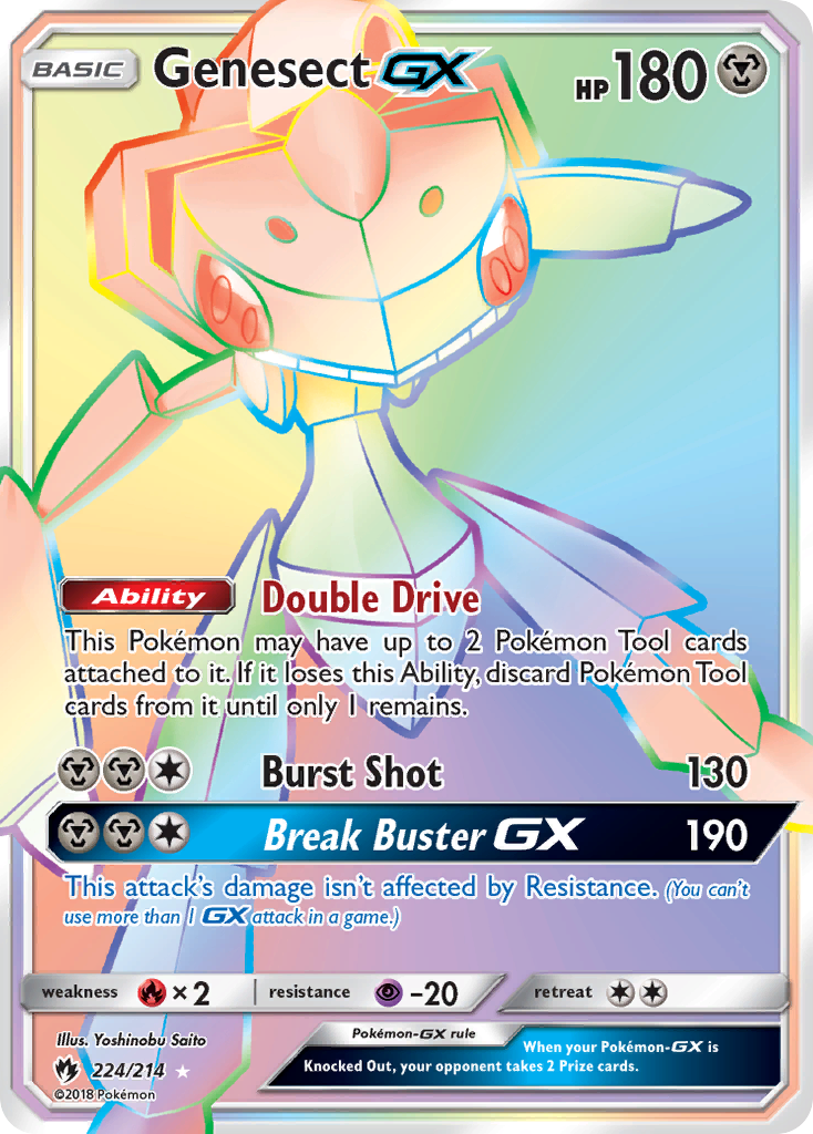 Genesect-GX - 224/214 - EN Genesect-GX - 224/214 - EN