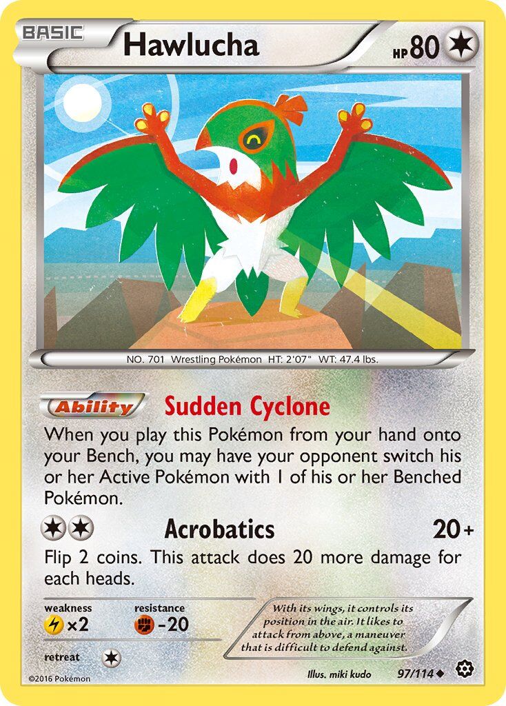 Hawlucha - 97/114 - EN