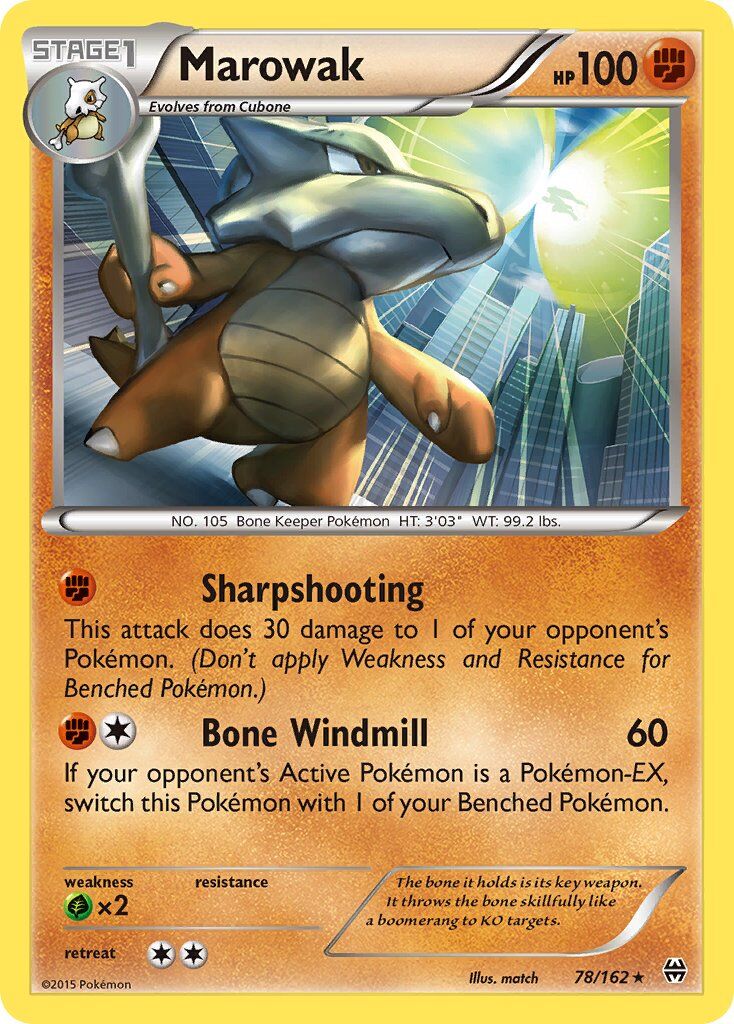 Marowak - 78/162 - EN Marowak - 78/162 - EN