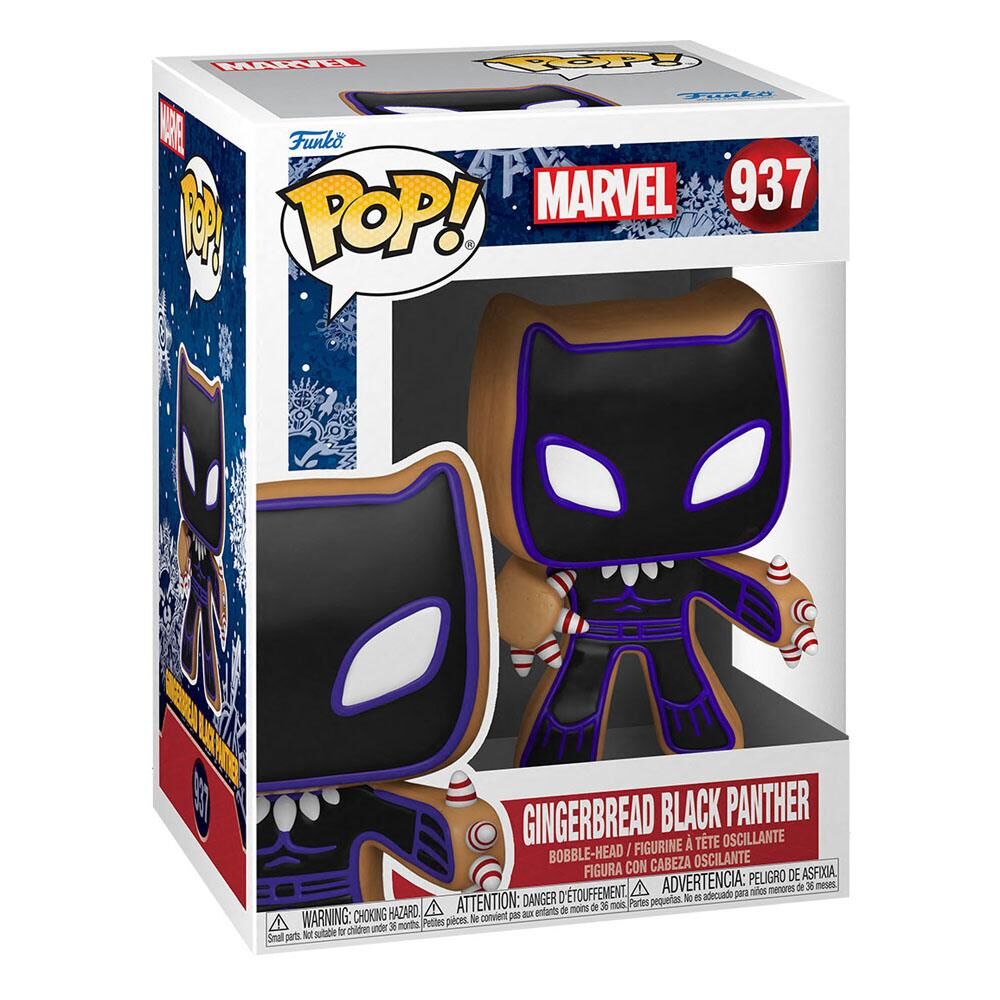 Marvel POP! Vinyl Figur Holiday Black Panther 9 cm