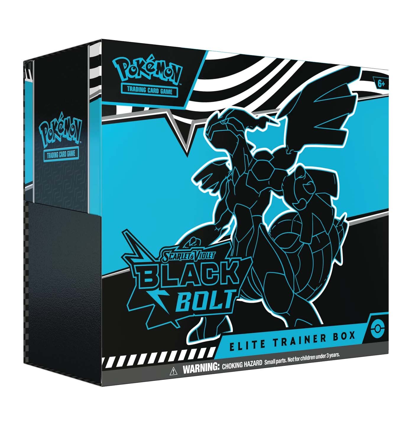 Pokémon TCG: Scarlet & Violet SV10.5 - Black Bolt Elite Trainer Box - EN Pokémon TCG: Scarlet & Violet SV10.5 - Black Bolt Elite Trainer Box - EN