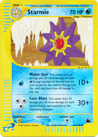 Starmie - 44/144 - Reverse Holo - EN