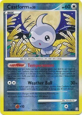 Castform - 48/146 - Reverse Holo - EN