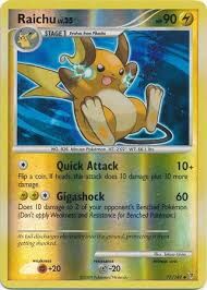 Raichu - 77/147 - Reverse Holo - EN Raichu - 77/147 - Reverse Holo - EN