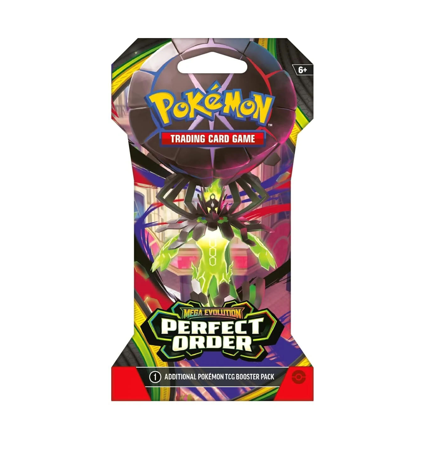 Pokémon TCG: Mega Evolution - Perfect Order Sleeved Booster Pack (10 Cards) - EN Pokémon TCG: Mega Evolution - Perfect Order Sleeved Booster Pack (10 Cards) - EN