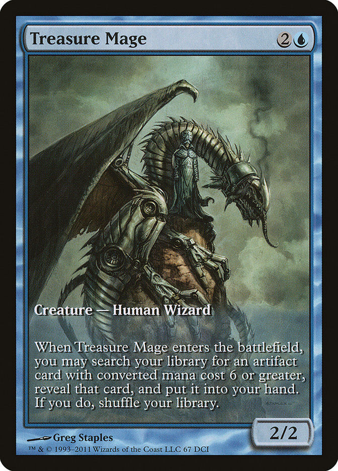 treasure-mage-game-day-extended-art-foil-promo-mtg-near-mint-en Treasure Mage - Game Day Extended Art Foil Promo - MTG - Near Mint - EN