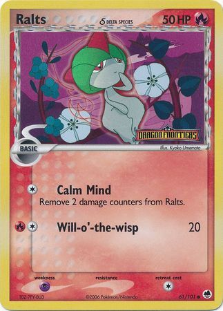Ralts - 61/101 - Reverse Holo - EN