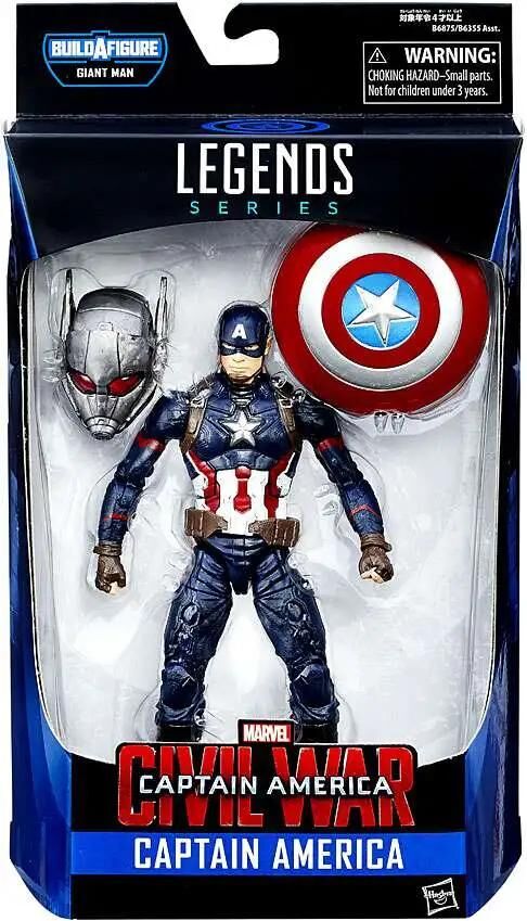 Captain America Civil War Marvel Legends Giant Man Series Captain America Action Figure Captain America Civil War Marvel Legends Giant Man Series Captain America Action Figure