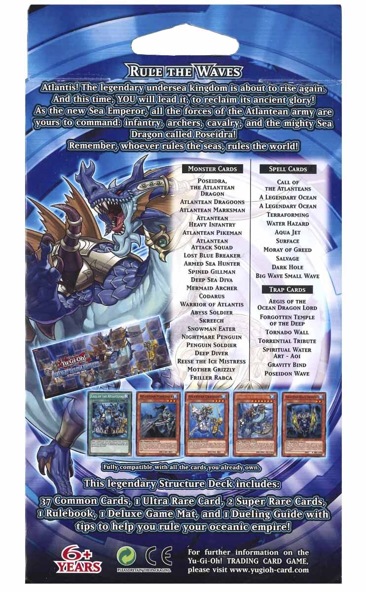 Structure Deck: Realm of the Sea Emperor - Yu-Gi-Oh! (EN)