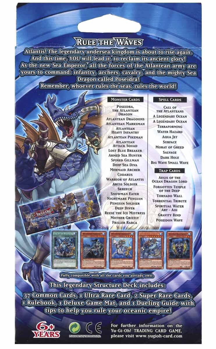 Structure Deck: Realm of the Sea Emperor - Yu-Gi-Oh! - EN