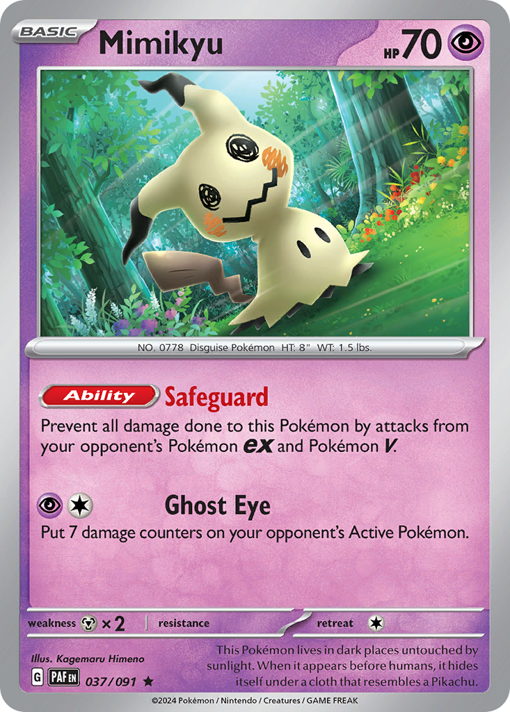 Mimikyu - 037/91 - EN Mimikyu - 037/91 - EN