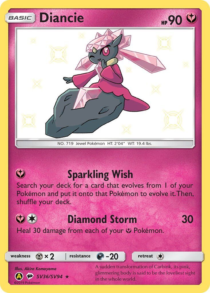 Diancie - SV36/SV94 - EN Diancie - SV36/SV94 - EN