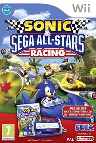 Sonic & SEGA All-Stars Racing [Wheel Bundle] - Nintendo Wii - DE