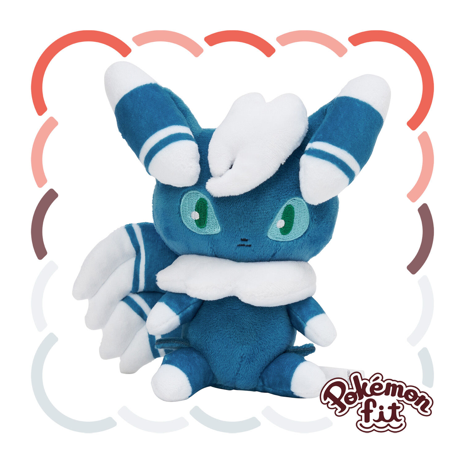 Meowstic Male Sitting Cuties Plush - 14 cm