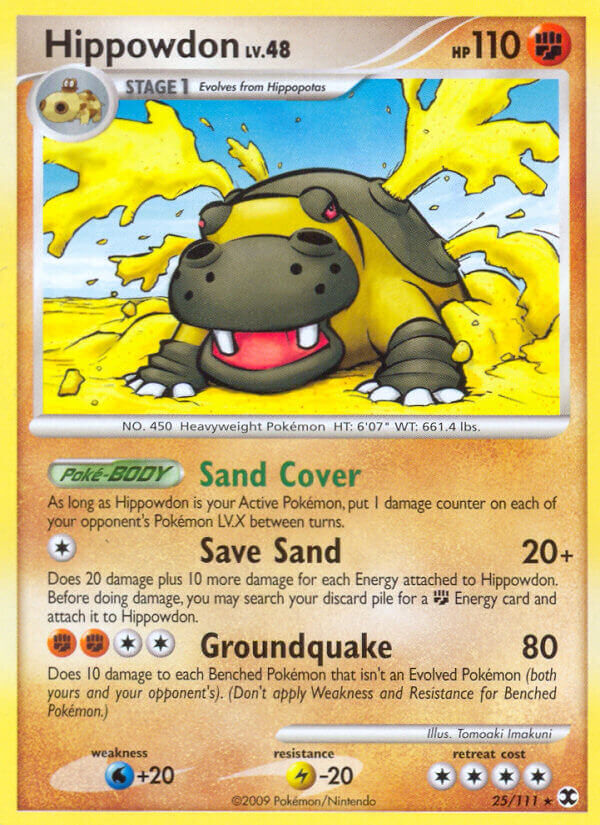 Hippowdon - 25/111 - EN Hippowdon - 25/111 - EN