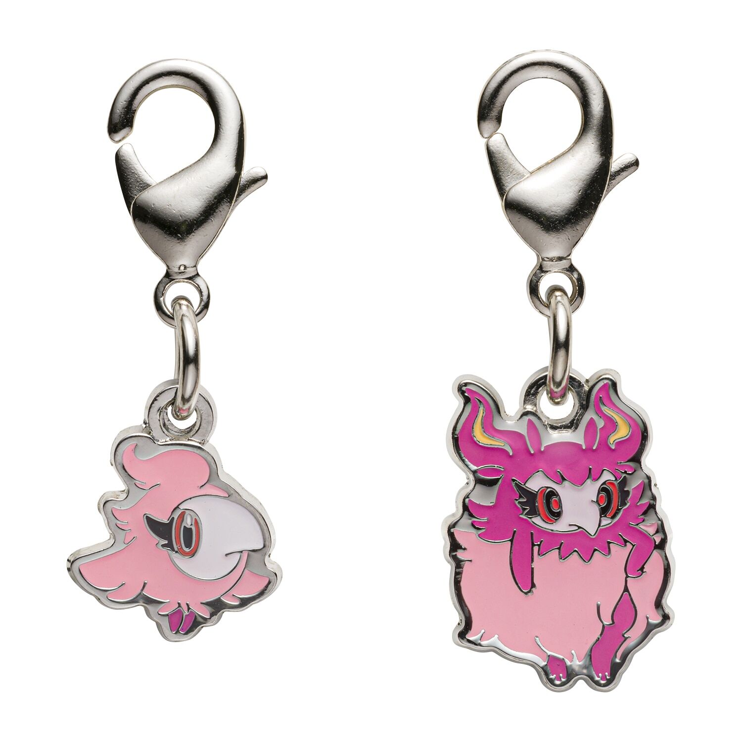 Pokemon Center - Spritzee, Aromatisse Schlüsselanhänger - 2 Stück