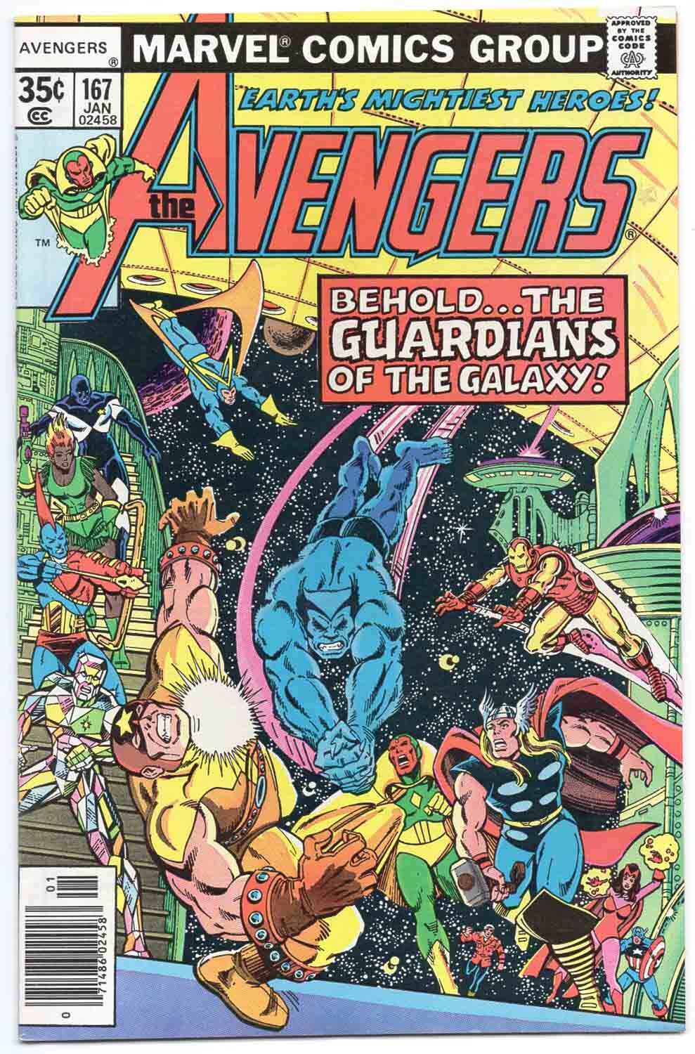 Avengers #167