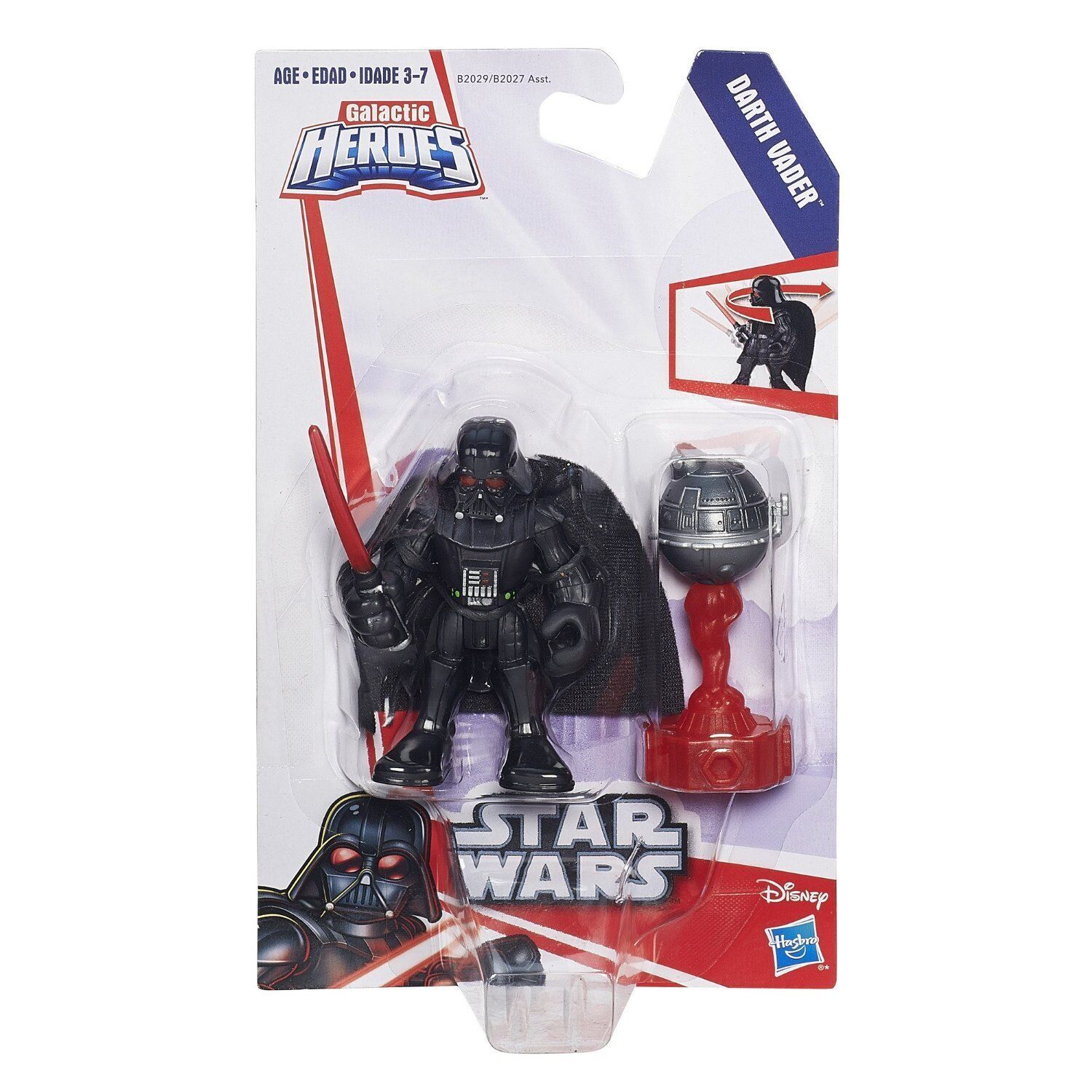Star Wars Galactic Heroes Darth Vader Mini Figure [With Droid]