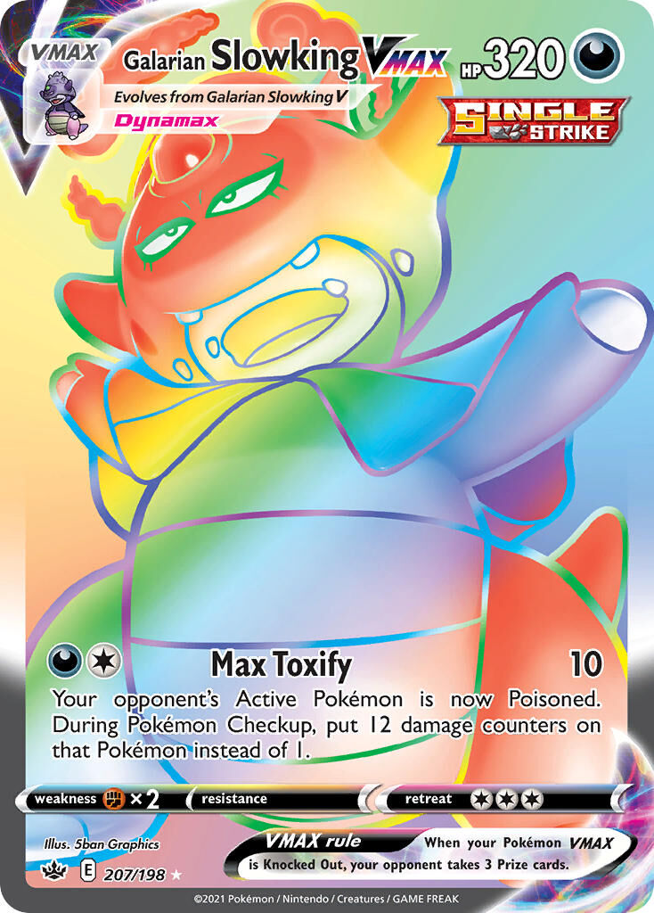 Galarian Slowking VMAX - 207/198 - EN Galarian Slowking VMAX - 207/198 - EN