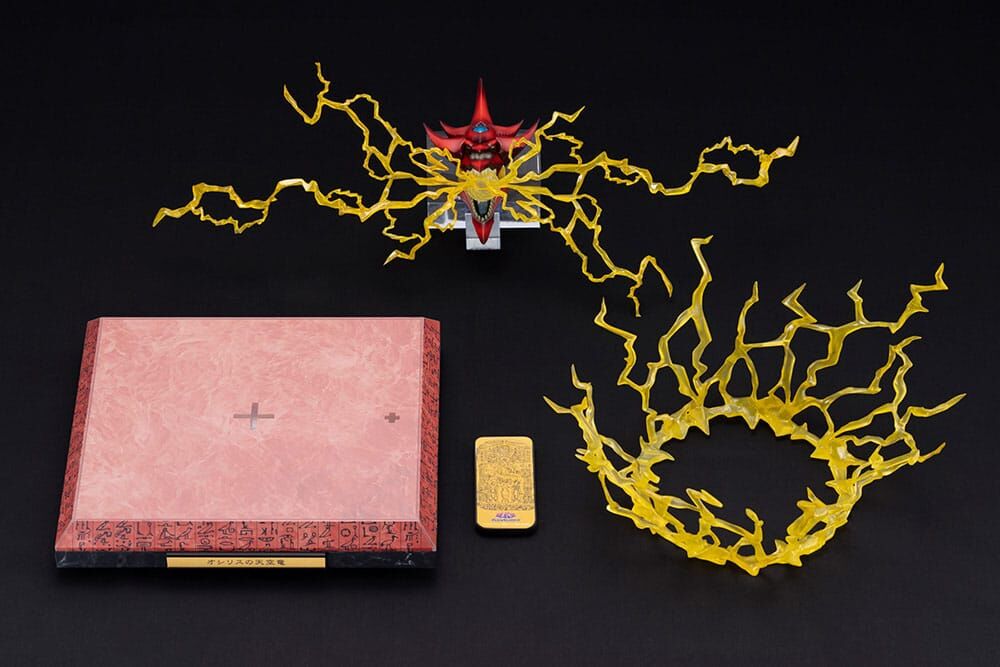 Yu-Gi-Oh! PVC Statuen Zubehör Slifer the Sky Dragon Egyptian God Expansion Parts Set 