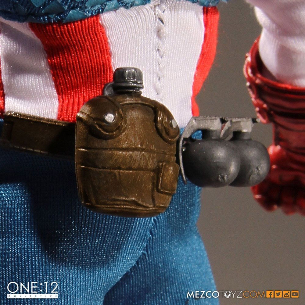Marvel Universe Actionfigur 1/12 Captain America 15 cm
