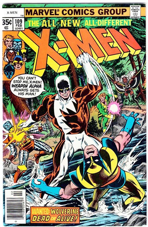 x-men_109 X-Men #109