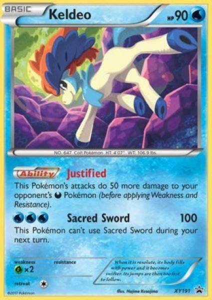 Keldedo XY191 - Pokémon TCG