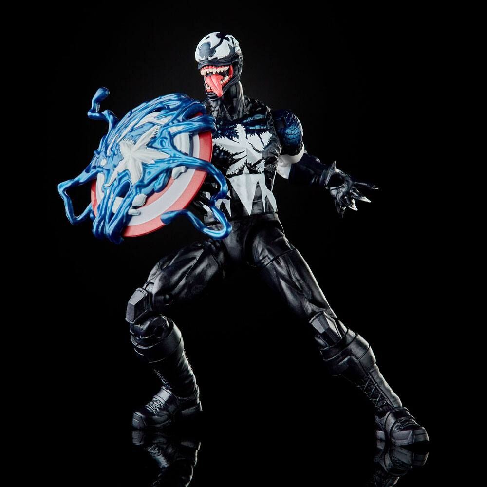 Spider-Man: Maximum Venom Marvel Legends Series Actionfigur Venomized Captain America 15 cm