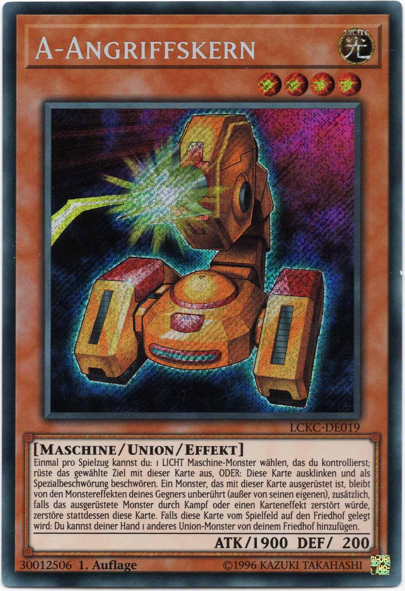 a-angriffskern-lckc-de019-secret-rare-1-auflage-near-mint A-Angriffskern - LCKC-DE019 - Secret Rare - 1. Auflage (Near Mint)