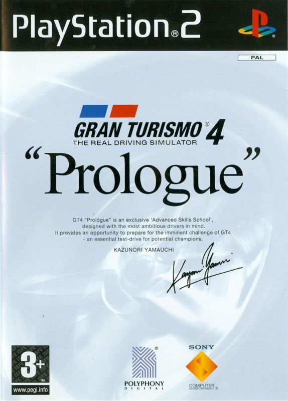 Gran Turismo 4: "Prologue" - PS2 - DE Gran Turismo 4: "Prologue" - PS2 - DE