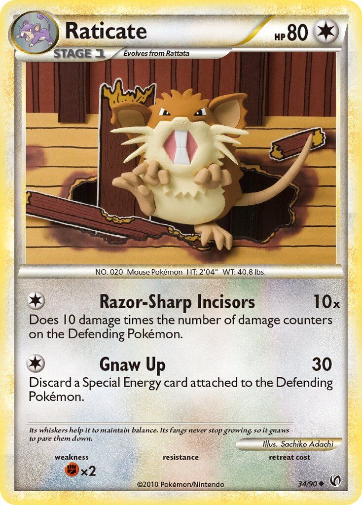 Raticate - 34/91 - EN