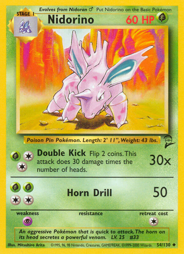 Nidorino - 54/130 - EN