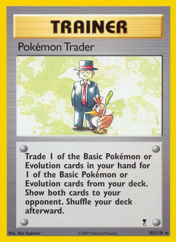 Pokémon Trader - 103/110 - EN Pokémon Trader - 103/110 - EN