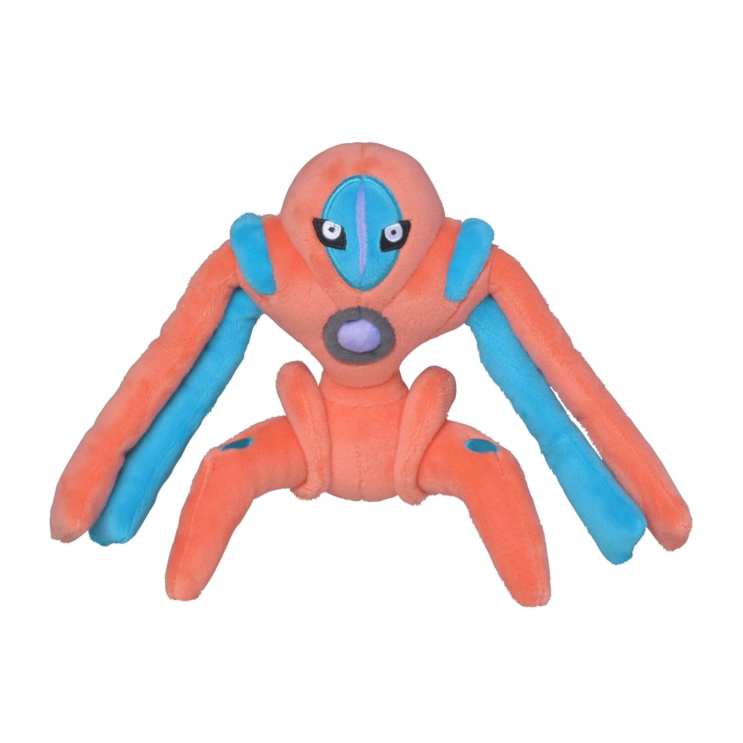 Deoxys (Defense Forme) Sitting Cuties Plush - 12 cm