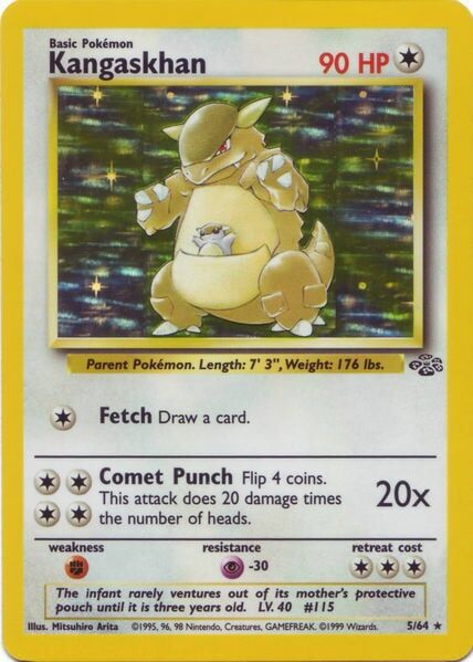 Kangaskhan - 5/64 - Unlimited - EN Kangaskhan - 5/64 - Unlimited - EN
