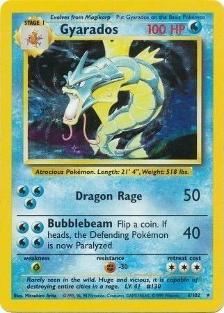 Gyarados - 6/102 - Unlimited - EN Gyarados - 6/102 - Unlimited - EN