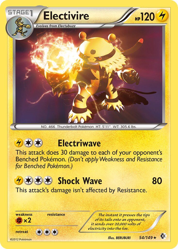 Electivire - 54/149 - EN Electivire - 54/149 - EN
