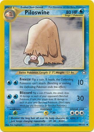 Piloswine - 44/111 - Unlimited - EN