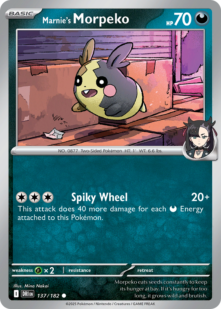 Marnie’s Morpeko - 137/182 - EN