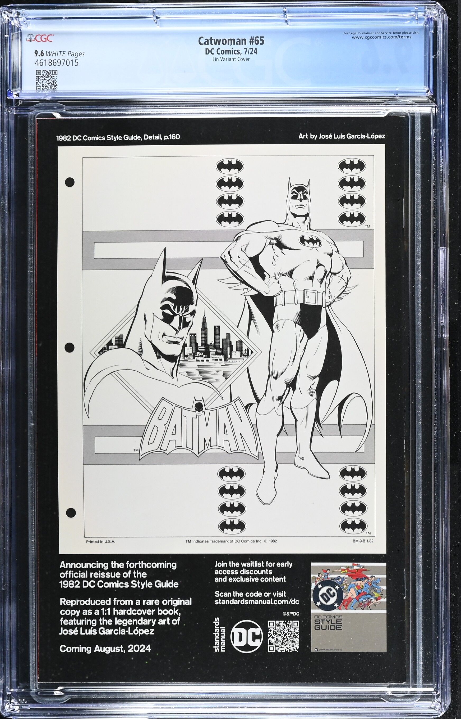 Catwoman Issue 65 - CGC 9.6