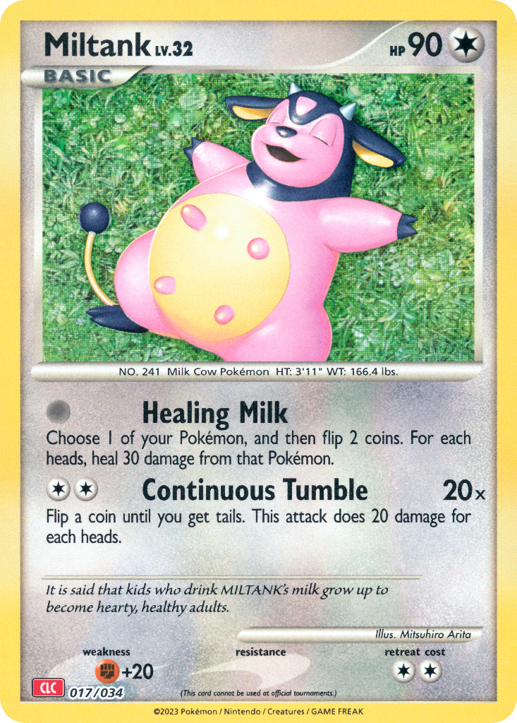 Miltank - 017/34 - EN Miltank - 017/34 - EN