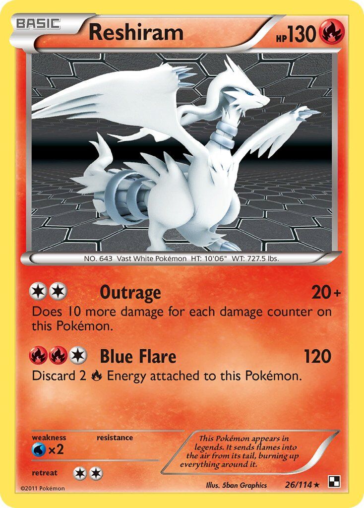 Reshiram - 26/115 - EN