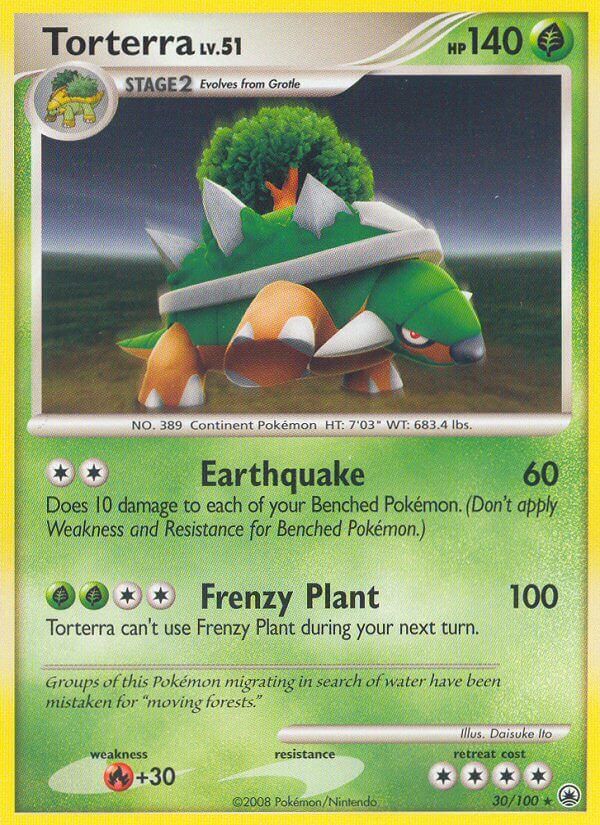 Torterra - 30/100 - EN