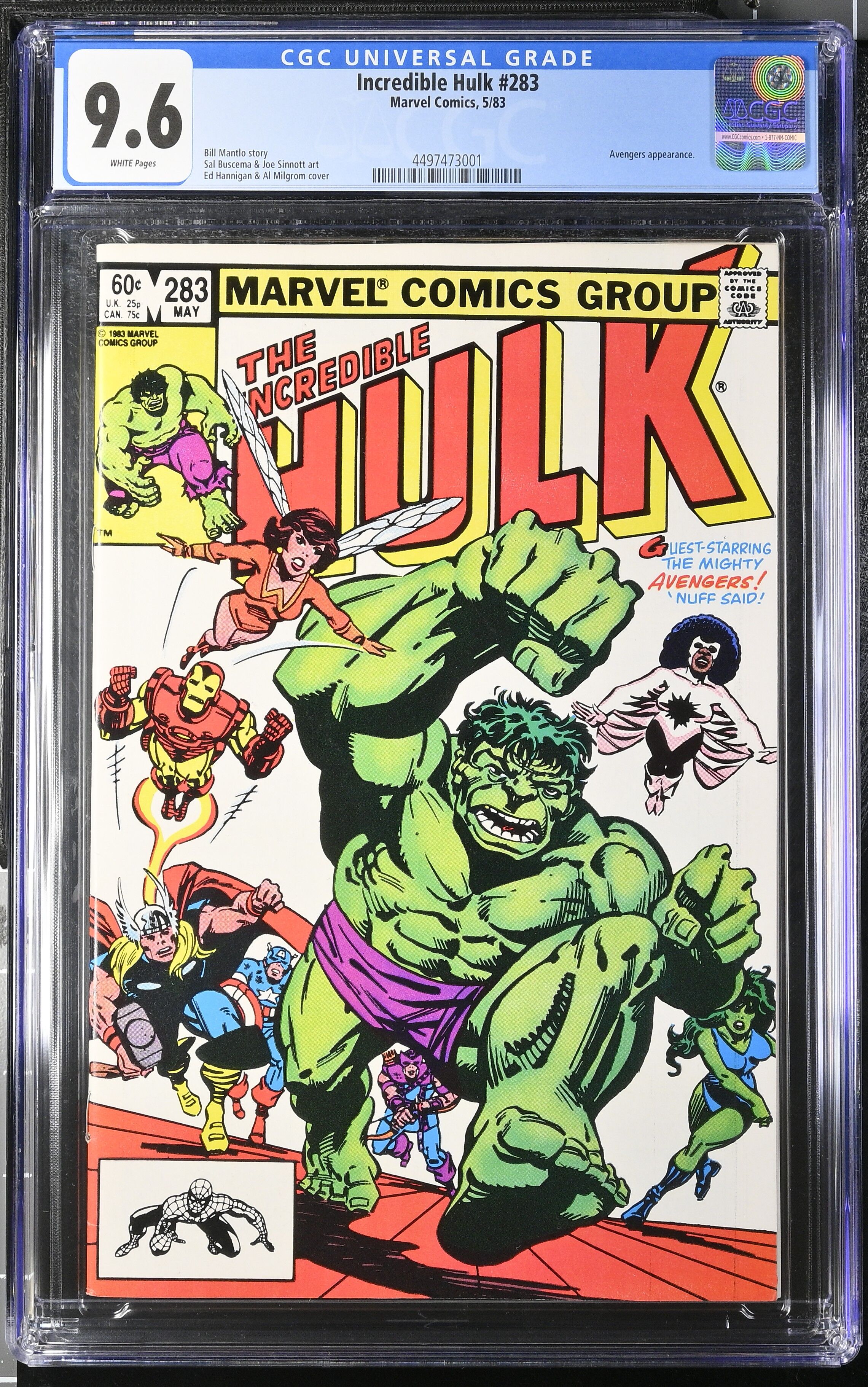 Incredible Hulk #283 CGC 9.6