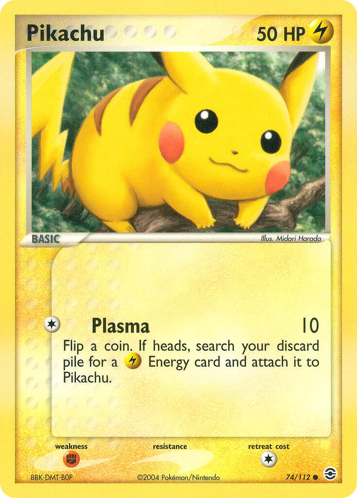 Pikachu - 74/112 - EN