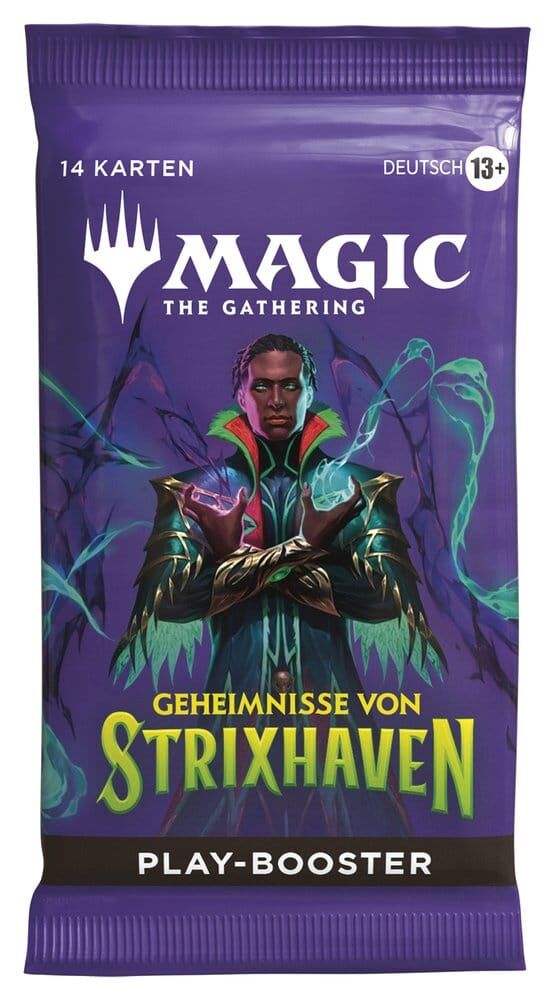 Magic the Gathering Geheimnisse von Strixhaven Play-Booster Pack - DE Magic the Gathering Geheimnisse von Strixhaven Play-Booster Pack - DE