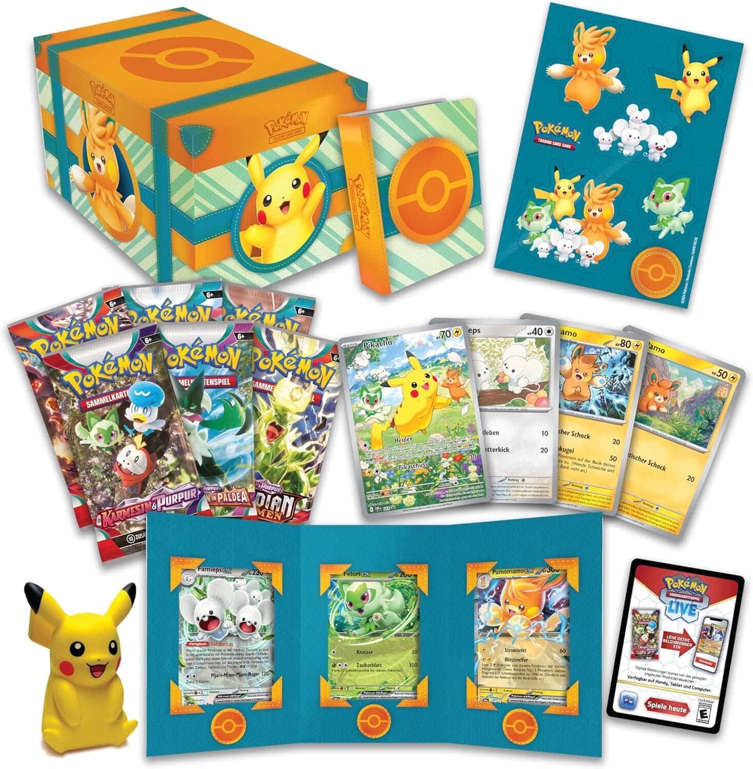 Pokémon TCG: Paldea-Abenteuerkoffer - DE