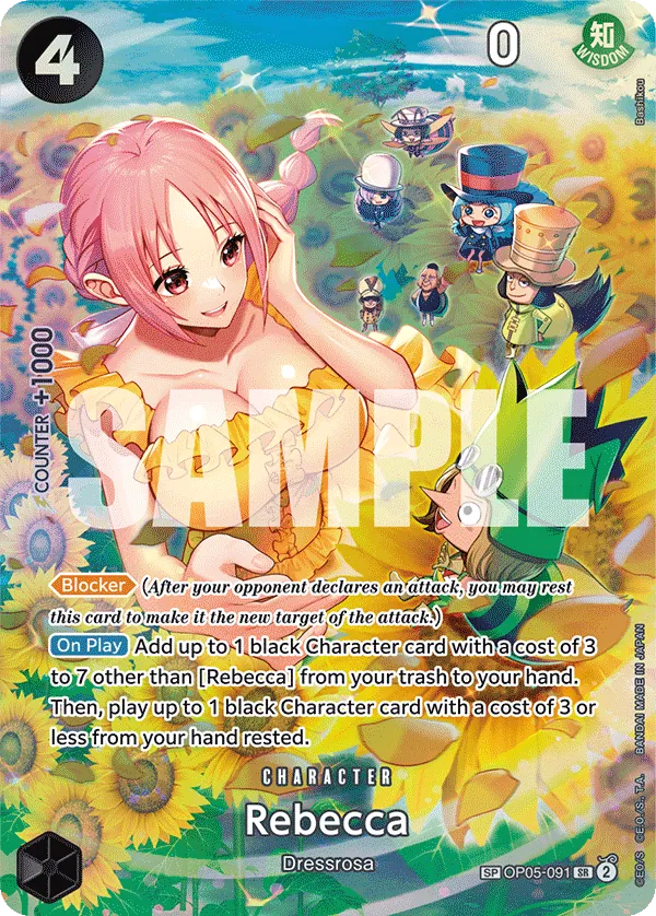 Rebecca - OP05-091 - Special Alt Art Rebecca - OP05-091 - Special Alt Art